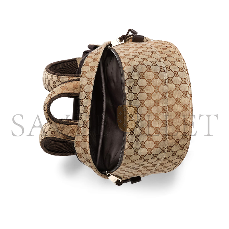 GUCCI GG CANVAS MEDIUM BACKPACK 800265 (40*36.5*23cm) GUCCI GG CANVAS MEDIUM BACKPACK 800265 (40*36.5*23cm)